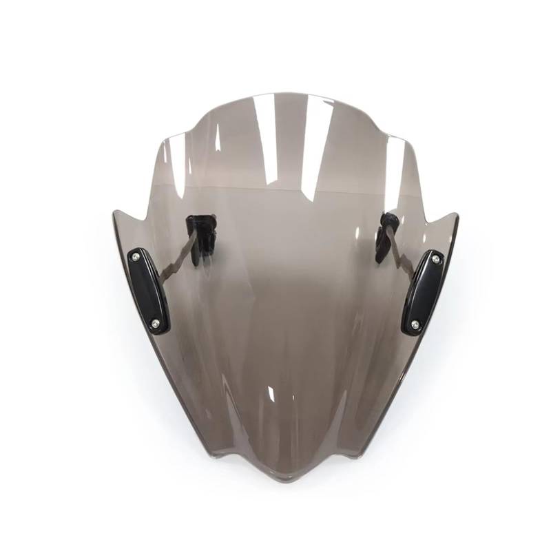 TGFQOLB Windschutzscheibe Kompatibel Mit Suzuki Für Gladius 650 Für SFV650 2009–2015 Motorrad-Windschutzscheibe Windschutzscheiben-Deflektor Windschutzscheiben-Spoiler(Smoke) von TGFQOLB