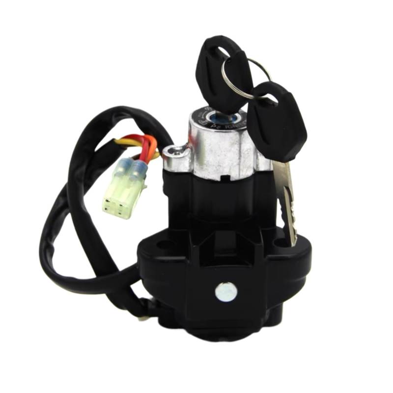 TGFQOLB Zündschloss Schlosssatz Kompatibel Mit Suzuki Für SV1000 2003–2006 Für SV1000S 2003–2007 Zündschloss-Sperr-Set. Zündschloss-Sperr-Set von TGFQOLB