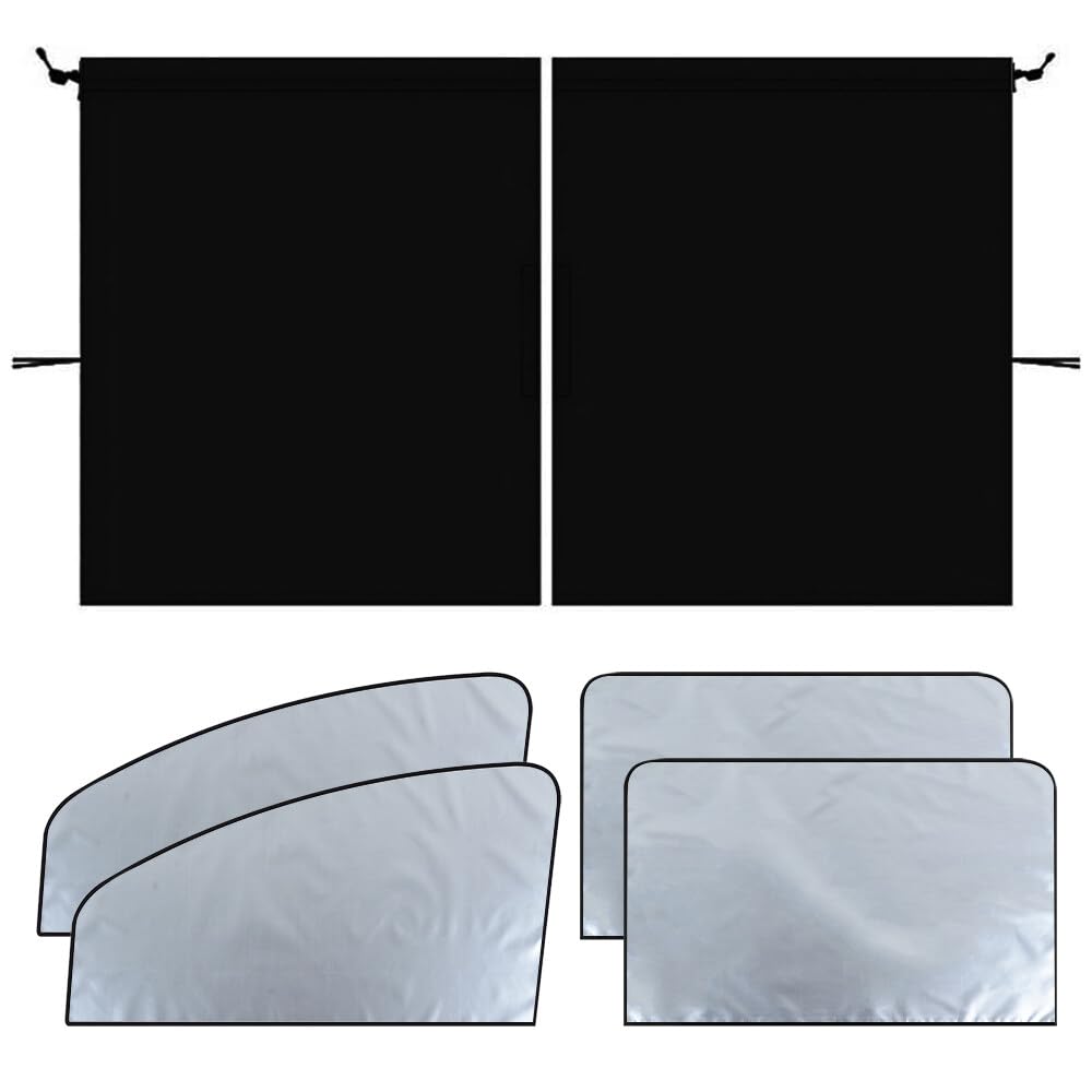 Auto Trennvorhänge Sonnenschutz, TGKYK 140 x 80 cm Sichtschutz Auto mit 4 Seitenfenster Vorhang, Abnehmbarer Auto Vorhang, Autofenster Sonnenschutz für Alle Fahrzeuge Auto Trennvorhänge Sonnenschutz, TGKYK 140 x 80 cm Sichtschutz Auto mit 4 Seitenfenster Vorhang, Abnehmbarer Auto Vorhang, Autofenster Sonnenschutz für Alle Fahrzeuge von TGKYK