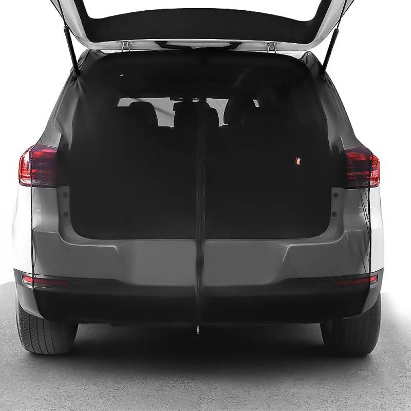 Sonnenschutz Auto Heckklappe, TGKYK 175 x 150cm Heckklappe Moskitonetz, Kofferraumabdeckung Sonnenschutz, Magnet Fliegengitter Auto Camping Sun Shade für T4 T5 T6 SUV Wohnmobil Wohnwagen Zubehör von TGKYK