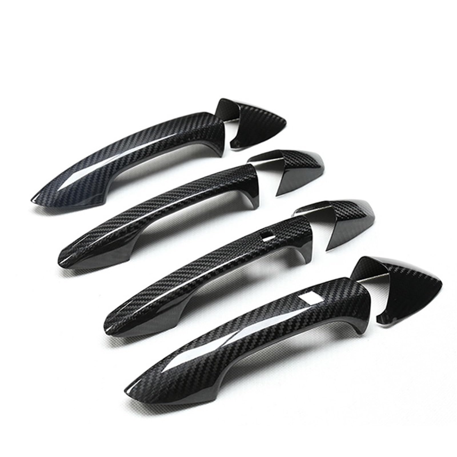 TGUQANM Außentürgriffschale Kompatibel Mit Benz Für C W204 2007 2008 2009 2010 2011 2012 2013 2014 2015 Autoaußenzubehör Autoaußentürgriff-Dekorationsschale(4 Doors-2 SENSORS) von TGUQANM