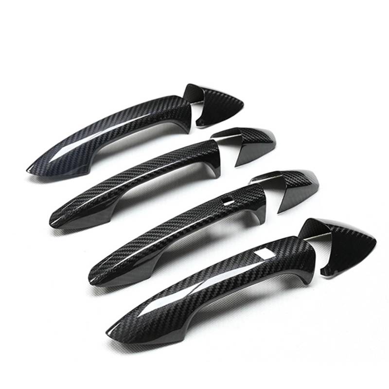 TGUQANM Außentürgriffschale Kompatibel Mit Benz Für C W204 2007 2008 2009 2010 2011 2012 2013 2014 2015 Autoaußenzubehör Autoaußentürgriff-Dekorationsschale(4 Doors-2 SENSORS) von TGUQANM