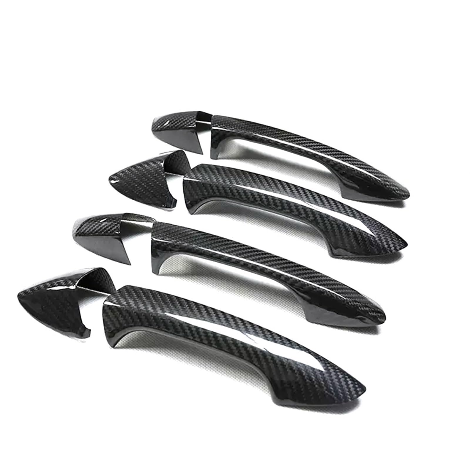 TGUQANM Außentürgriffschale Kompatibel Mit Benz Für C W204 2007 2008 2009 2010 2011 2012 2013 2014 2015 Autoaußenzubehör Autoaußentürgriff-Dekorationsschale(4 Doors-NO Sensor) von TGUQANM