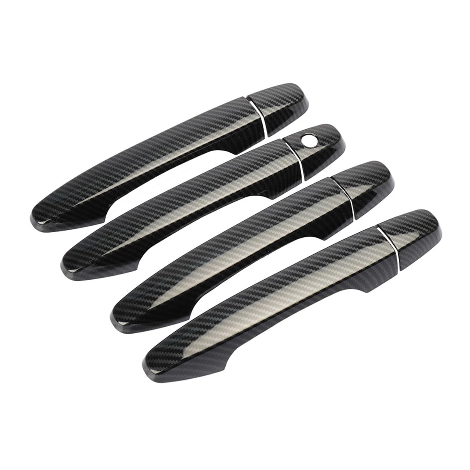 TGUQANM Außentürgriffschale Kompatibel Mit Civic 2012 2013 2014 2015 Auto-Außenzubehör Auto-Außentürgriff-Dekorationsschale(Carbon) von TGUQANM
