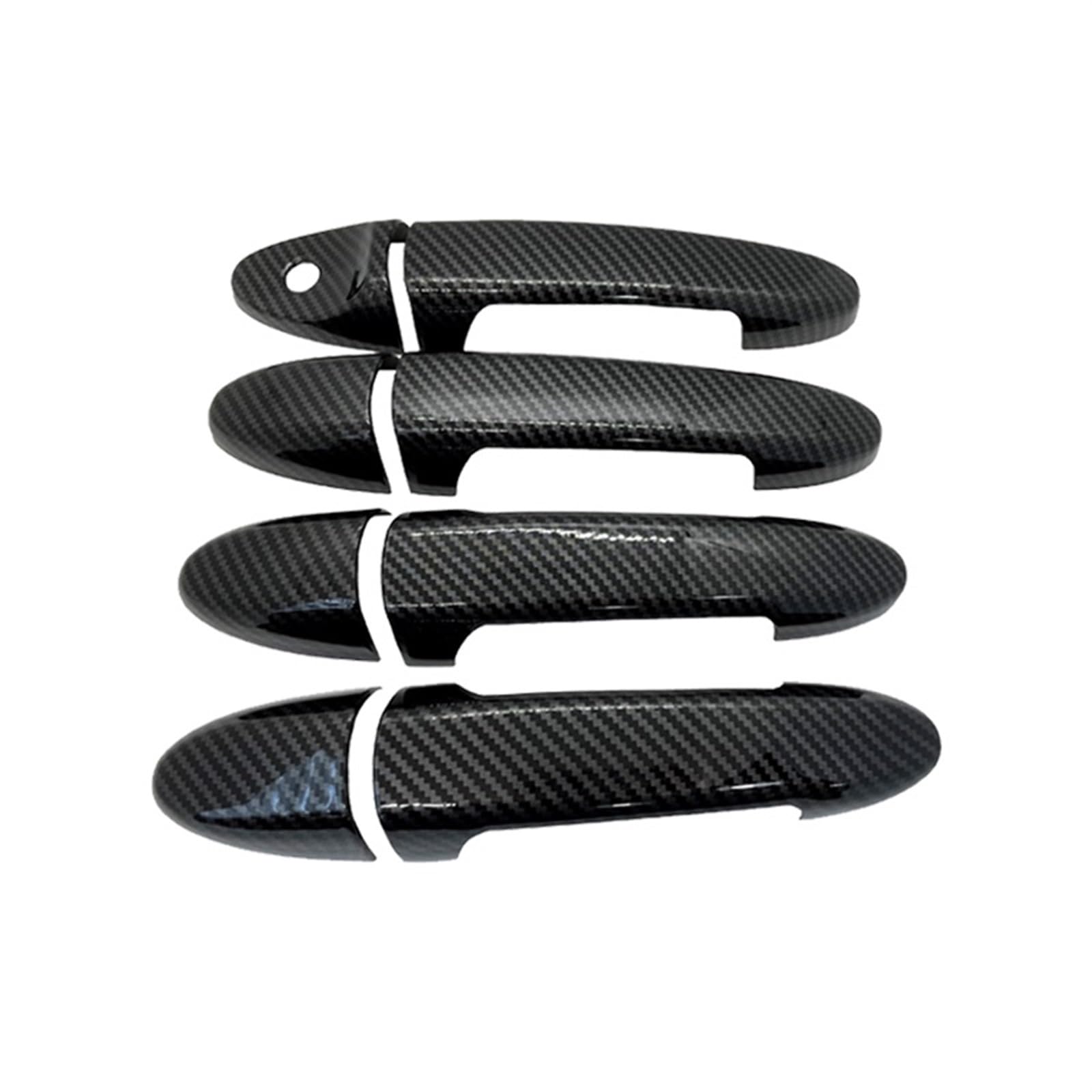 TGUQANM Außentürgriffschale Kompatibel Mit Ford Für Escape MK1 MK2 2001 2002 2003 2004 2005 2006 2007 2008 2009 2010 2011 2012 Auto-Außentürgriff-Dekorationsschale(Carbon Fiber) von TGUQANM