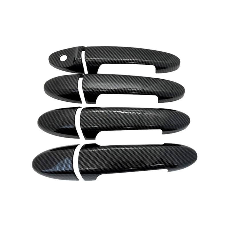 TGUQANM Außentürgriffschale Kompatibel Mit Ford Für Escape MK1 MK2 2001 2002 2003 2004 2005 2006 2007 2008 2009 2010 2011 2012 Auto-Außentürgriff-Dekorationsschale(Carbon Fiber) von TGUQANM