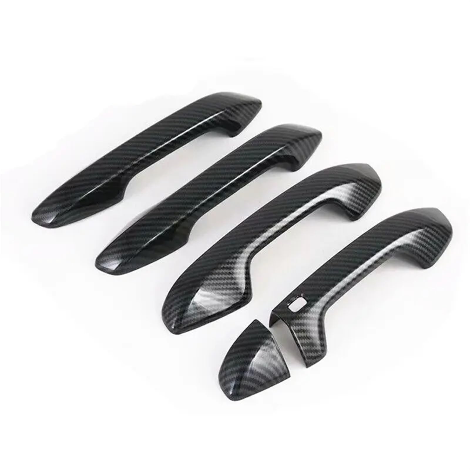 TGUQANM Außentürgriffschale Kompatibel Mit K&ia Für Forte Für Cerato Für K3 2019 2020 2021 2022 Autozubehör Auto Außentürgriff Dekorationsschale(Carbon Fiber 1) von TGUQANM