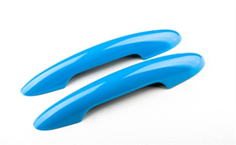 TGUQANM Außentürgriffschale Kompatibel Mit Mini Für Cooper Gen3 Auto-Außenzubehör Auto-Außentürgriff-Dekorationsschale(Blue) von TGUQANM