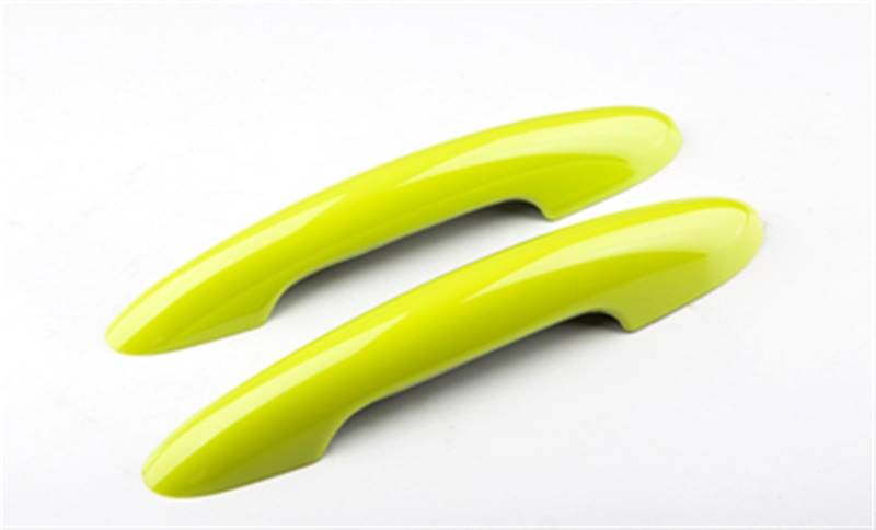 TGUQANM Außentürgriffschale Kompatibel Mit Mini Für Cooper Gen3 Auto-Außenzubehör Auto-Außentürgriff-Dekorationsschale(Yellow) von TGUQANM
