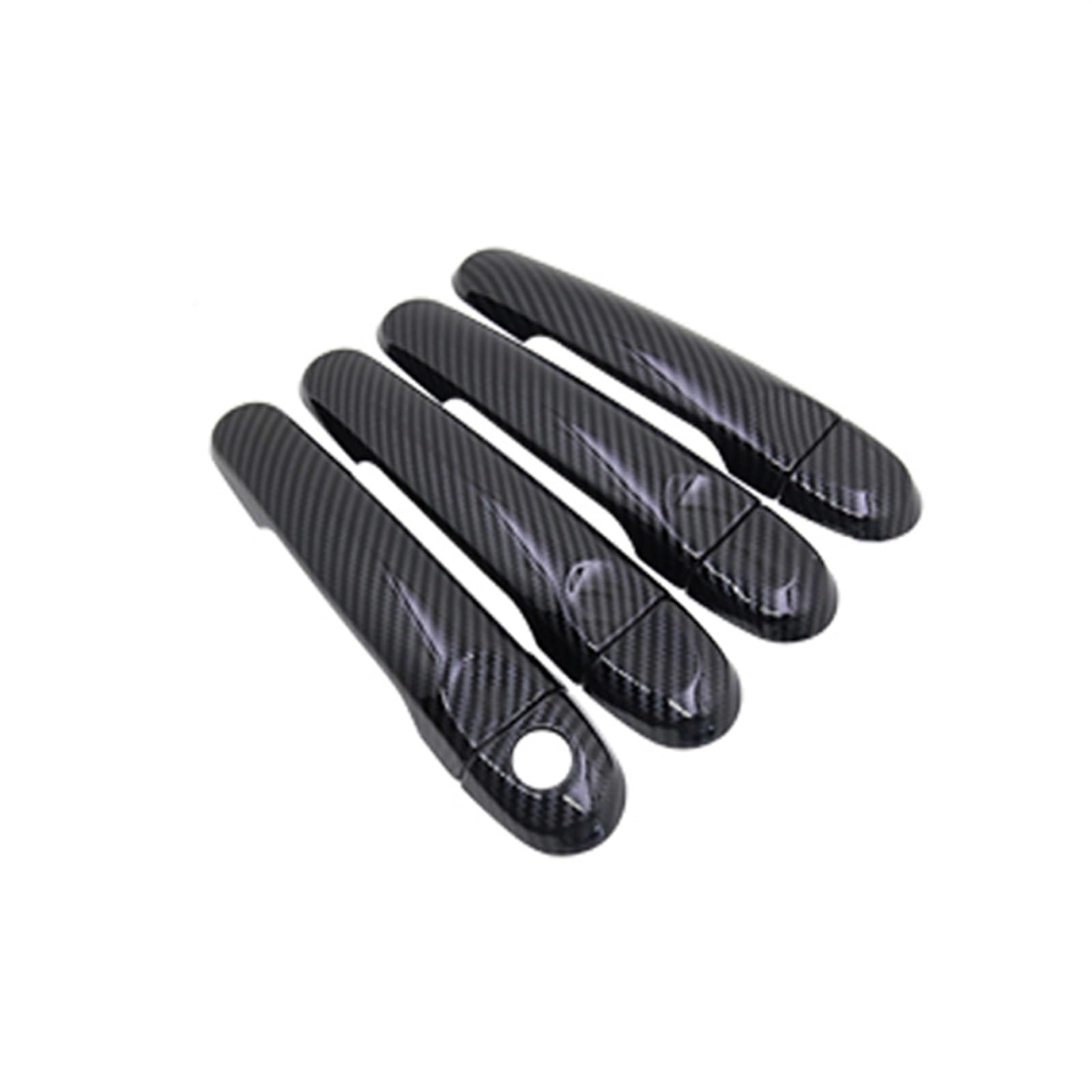 TGUQANM Außentürgriffschale Kompatibel Mit Nissan Für Micra K14 2011 2012 2013 2014 2015 2016 Autozubehör Auto Außentürgriff Dekorationsschale(Carbon Fiber) von TGUQANM