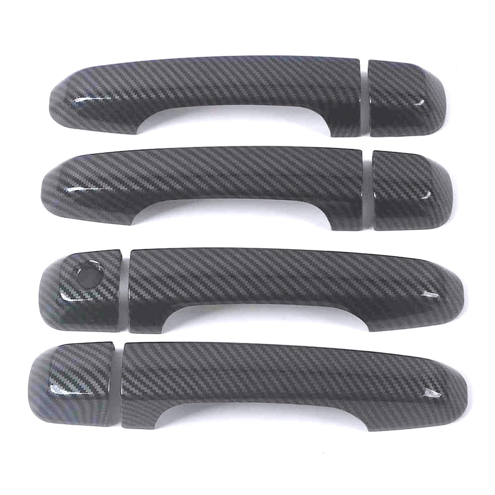 TGUQANM Außentürgriffschale Kompatibel Mit Toyota Für 4Runner 2010 2011 2012 2013 2014 2015 2016 2017 2018 2019 2020 2021 2022 Auto-Außentürgriff-Dekorationsschale(No Smart Holes) von TGUQANM