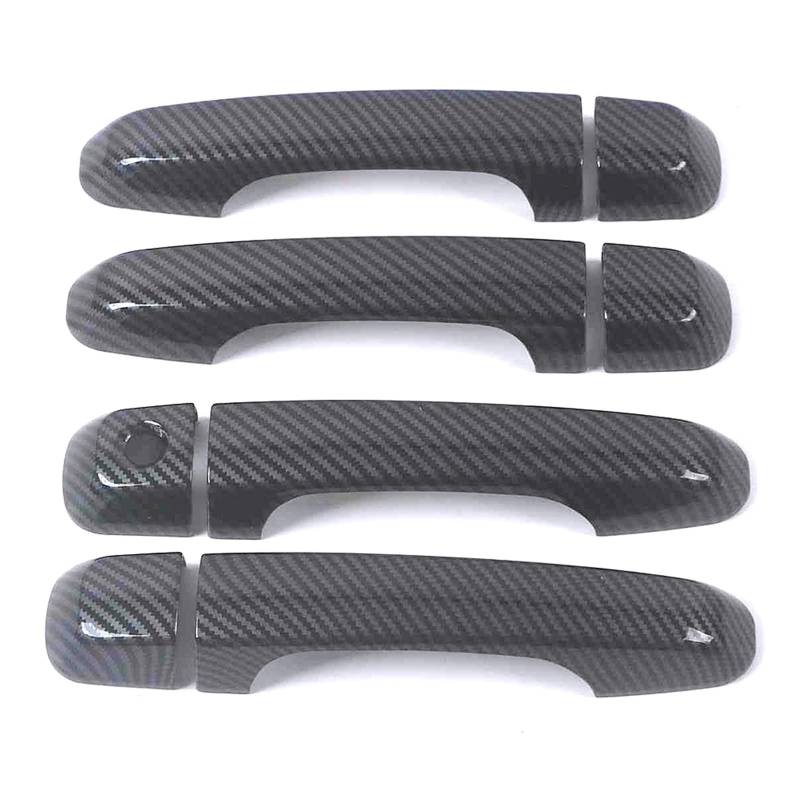 TGUQANM Außentürgriffschale Kompatibel Mit Toyota Für 4Runner 2010 2011 2012 2013 2014 2015 2016 2017 2018 2019 2020 2021 2022 Auto-Außentürgriff-Dekorationsschale(No Smart Holes) von TGUQANM
