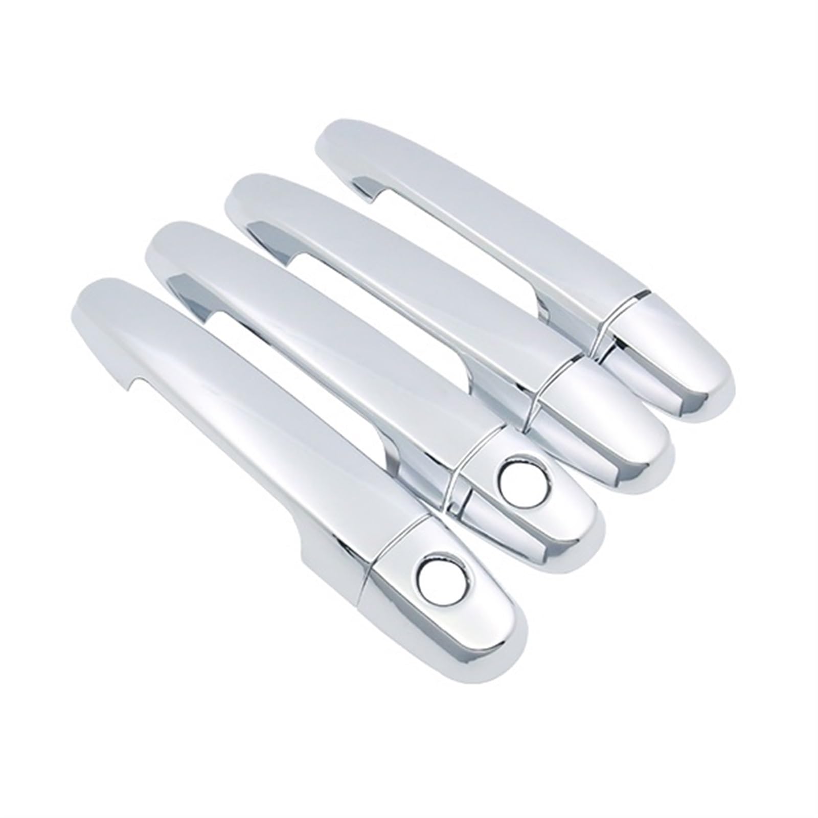 TGUQANM Außentürgriffschale Kompatibel Mit Toyota Für Urban Für Cruiser XP110 2008 2009 2010 2011 2012 2013 2014 2015 Auto-Außentürgriff-Dekorationsschale(2 Keyhole 4 Door) von TGUQANM