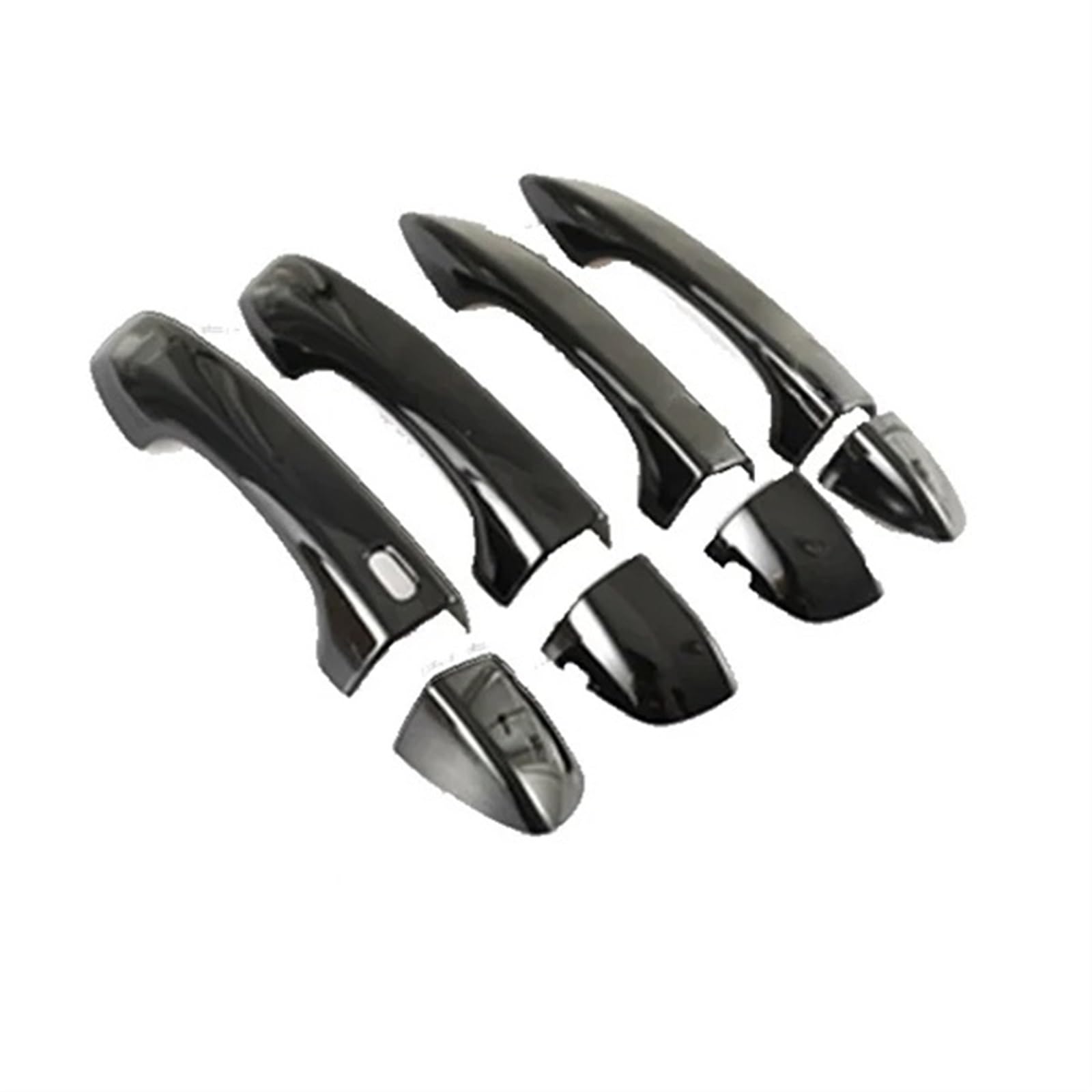 TGUQANM Außentürgriffschale Kompatibel Mit VW Für Passat GT B8 2015 2016 2017 2018 2019 2020 2021 2022 2023 Auto-Außentürgriff-Dekorationsschale(Black) von TGUQANM
