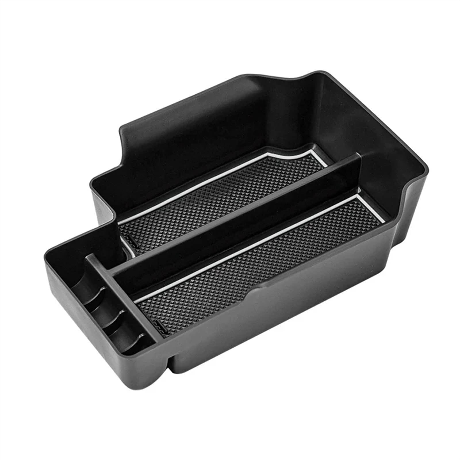 TGUQANM Auto Armlehne Tray Kompatibel Mit Chevrolet Für Colorado 2015-2022 Armlehnenbox Aufbewahrungsbox Autoinnenausstattung Konsolenaufbewahrungsbox Armlehnenaufbewahrungsbox(White) von TGUQANM