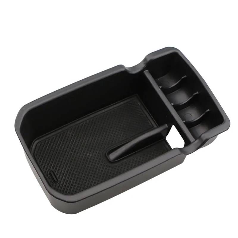TGUQANM Auto Armlehne Tray Kompatibel Mit Jeep Für Compass 2017-2020 Auto-Armlehnen-Aufbewahrungsbox-Ablage Auto-Armlehnen-Aufbewahrungsfach Armlehnenbox Aufbewahrungsbox Innenzubehör von TGUQANM