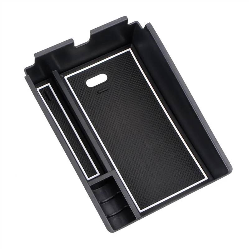 TGUQANM Auto Armlehne Tray Kompatibel Mit K&ia Für Sportage NQ5 2022 Auto-Aufbewahrungsbox Für Die Zentrale Steuerung Der Armlehne Auto-Innenausstattung(White) von TGUQANM
