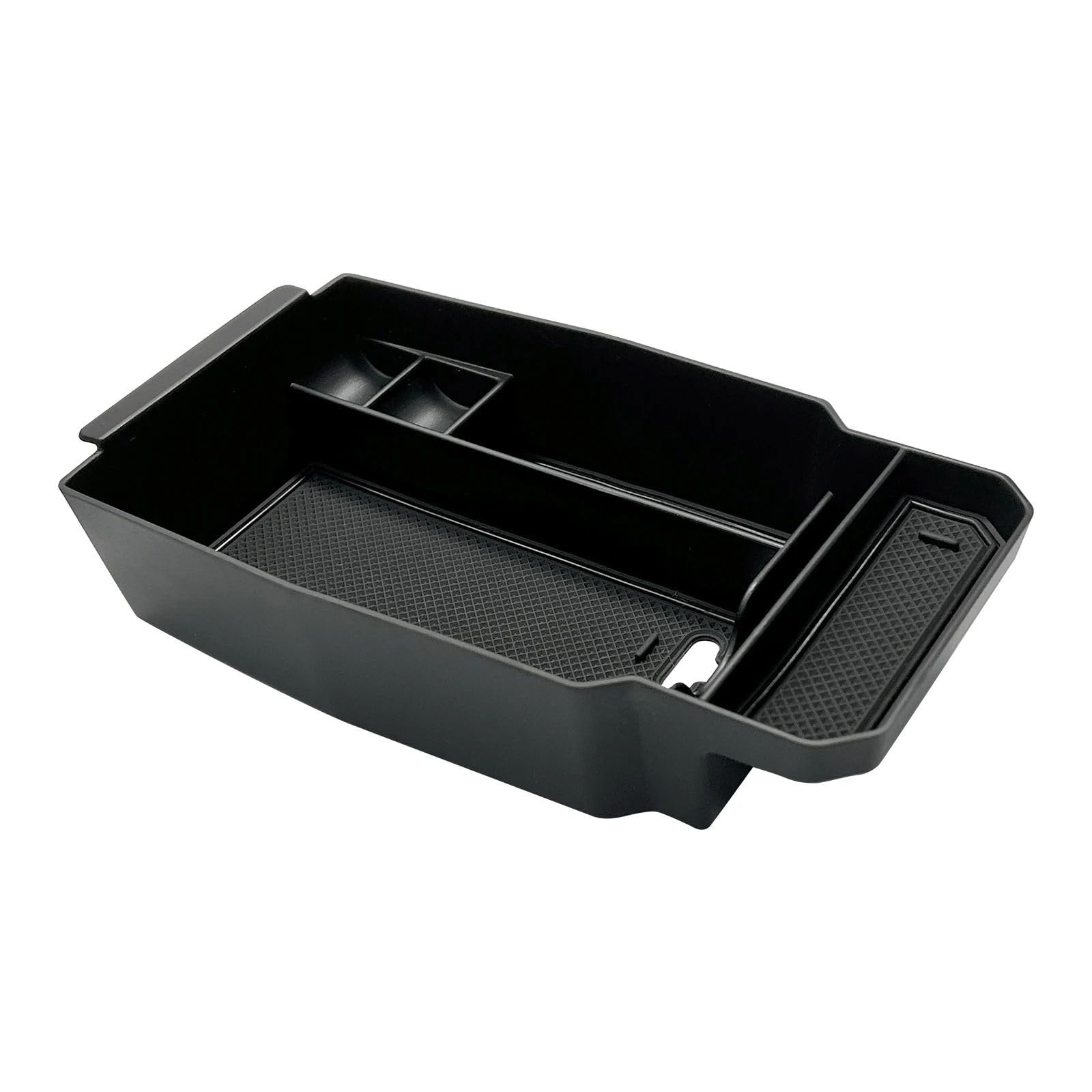 TGUQANM Auto Armlehne Tray Kompatibel Mit Mazda Für CX-50 2023 Auto Mittelarmlehne Aufbewahrungsbox Autoinnenausstattung(Black) von TGUQANM