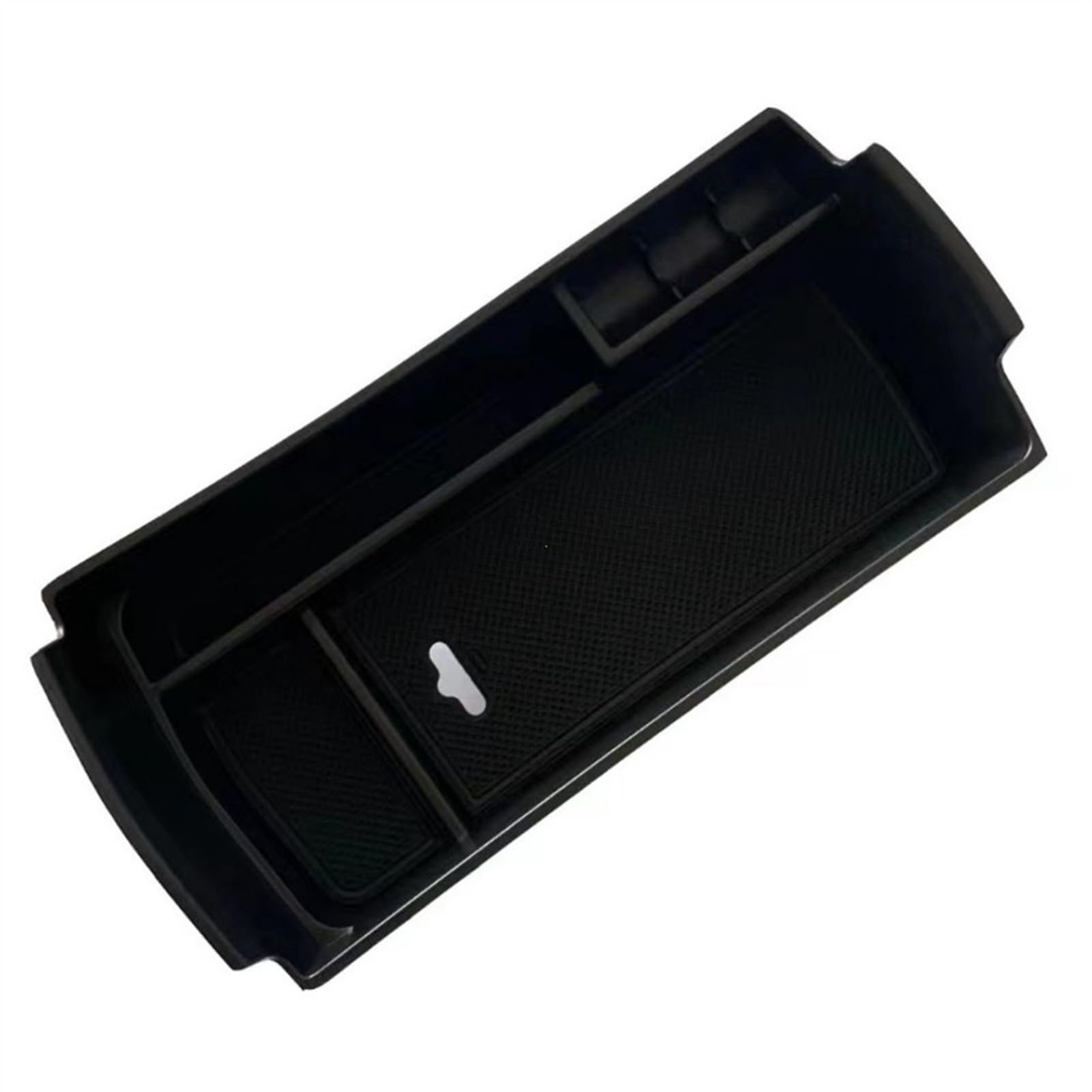 TGUQANM Auto Armlehne Tray Kompatibel Mit Peugeot Für 3008 5008 2017 2018 2019 2020 Auto-Armlehnenbox Mittelkonsolen-Organizer Ablagefach Aufbewahrungsbox Innenzubehör(Black) von TGUQANM