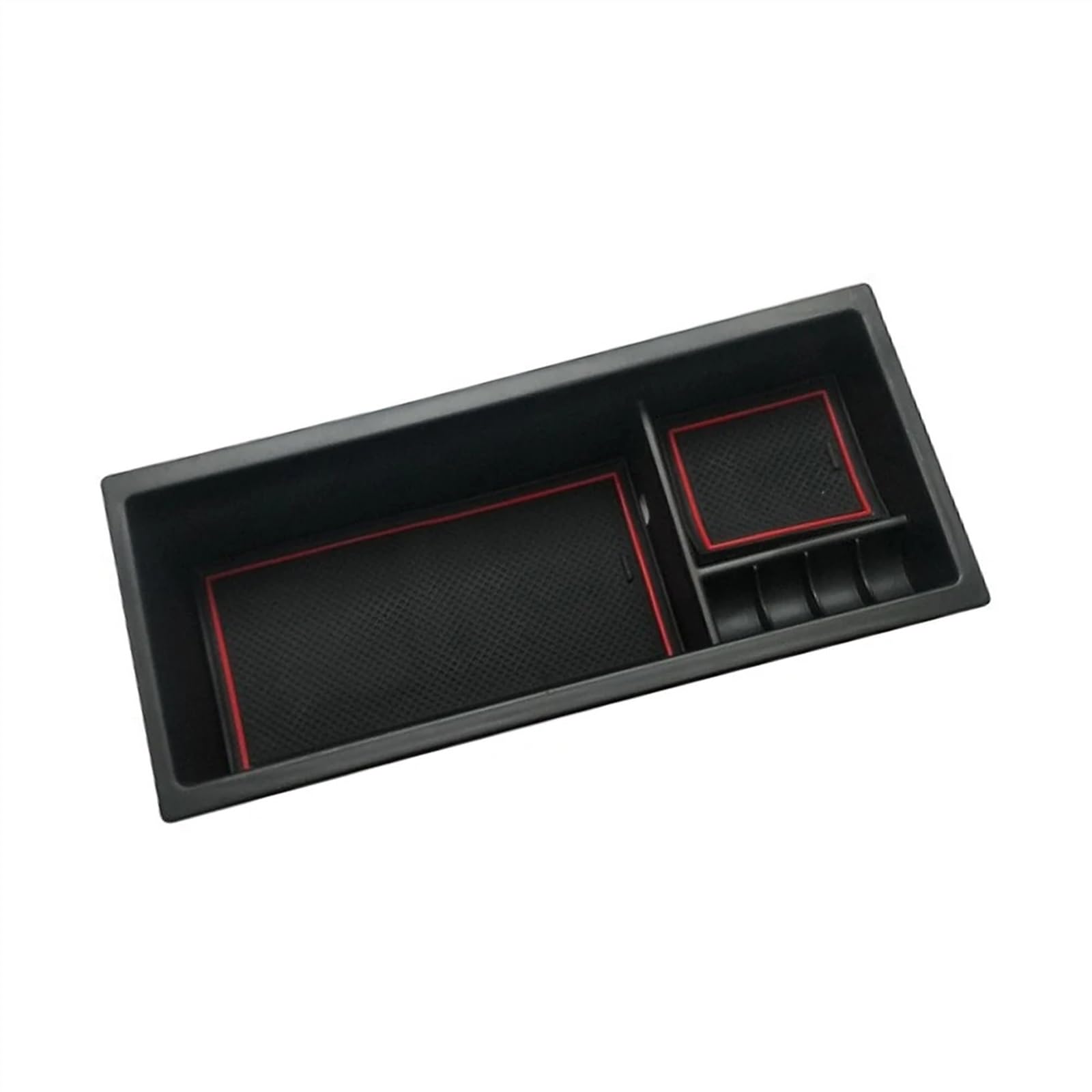 TGUQANM Auto Armlehne Tray Kompatibel Mit Toyota Für Prius 50 2016-2020 Multifunktions-Auto-Armlehnen-Aufbewahrungsbox Auto-Armlehnenbox Aufbewahrungsbox Auto-Konsolen-Armlehnenbox(Red) von TGUQANM