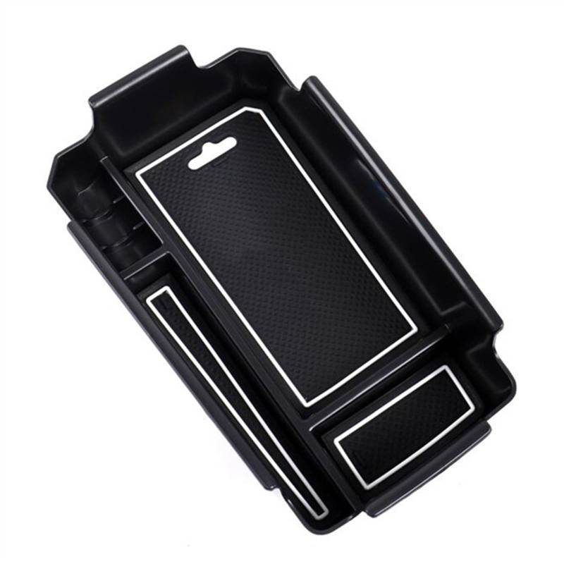 TGUQANM Auto Armlehne Tray Kompatibel Mit Volvo Für Xc40 C40 2019 2020 2021 2022 2023 2024, Auto-Armlehnen-Organizer, Ablagebox, Innenzubehör, Armlehnen-Organizer-Ablage(ABS) von TGUQANM