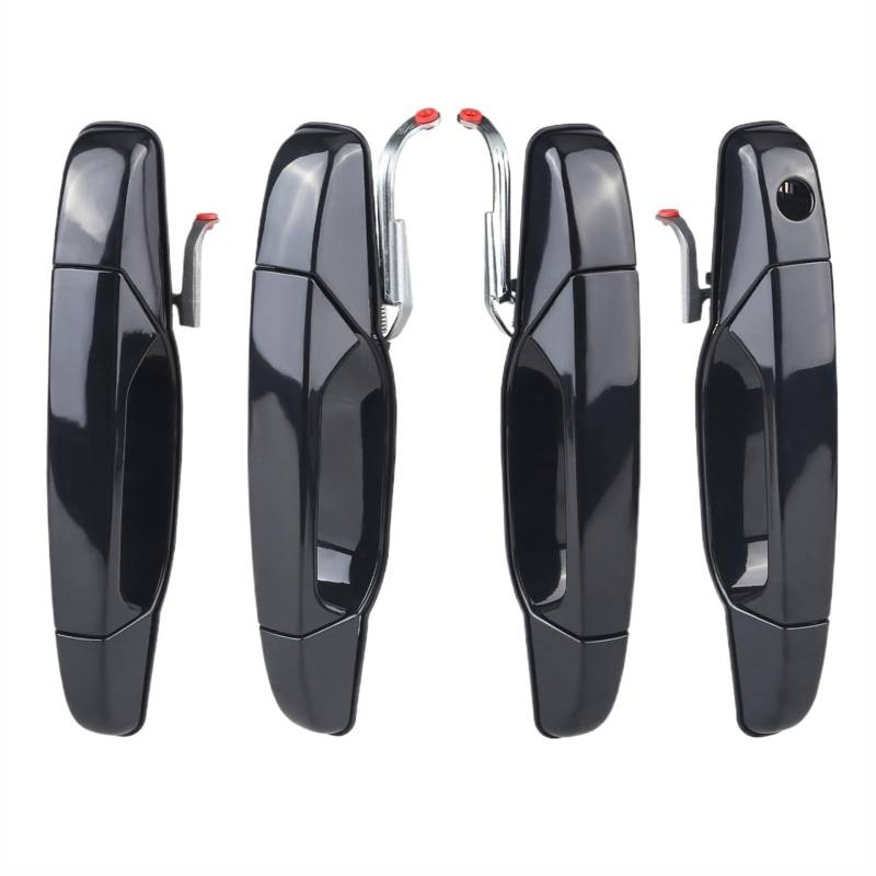 TGUQANM Auto-Außentürgriff Kompatibel Mit Chevrolet Für Silverado 2007 2008 2009 2010 2011 2012 2013 Außentürgriff Autotür Außentürgriff Ersatz 20828237 4 STK von TGUQANM