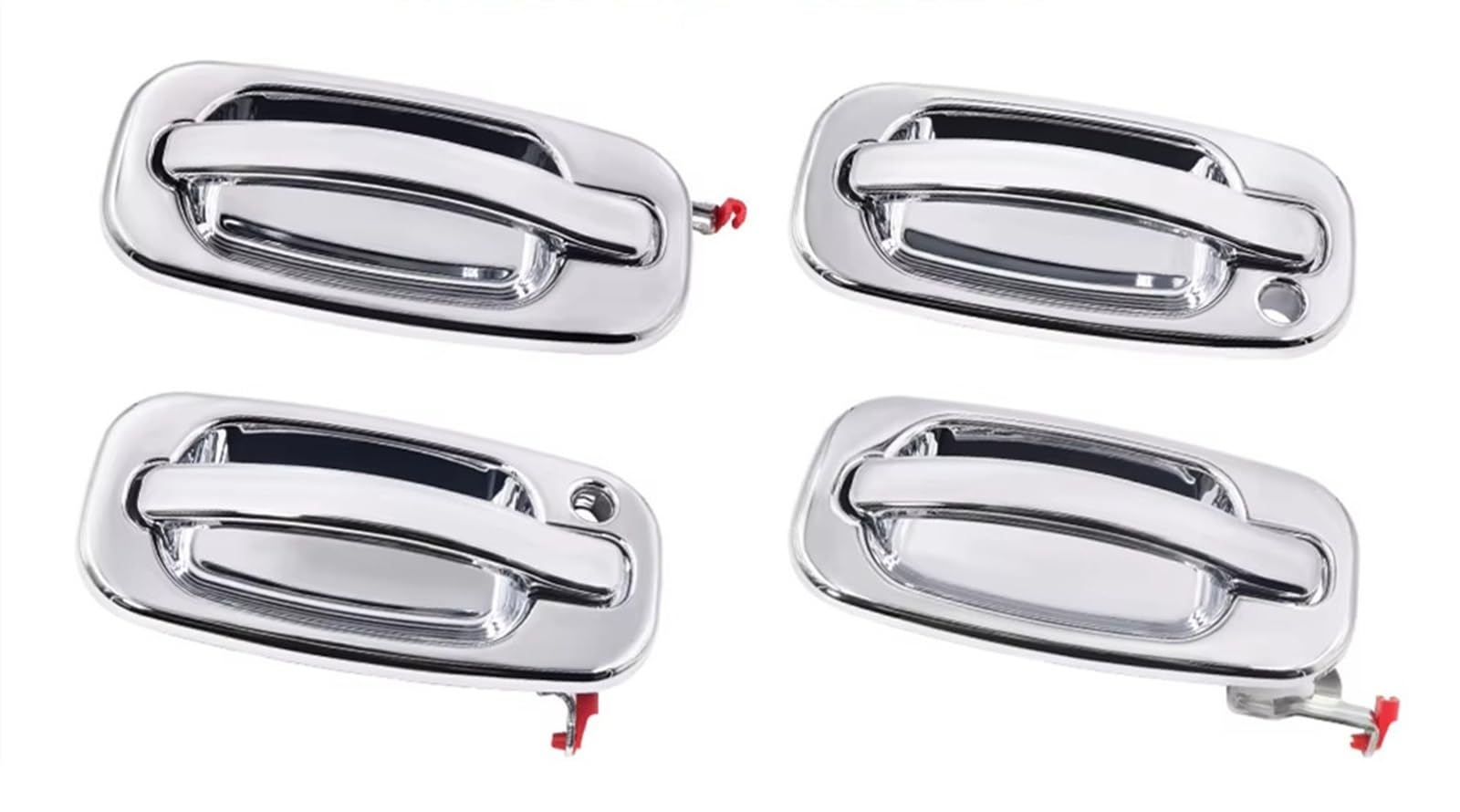 TGUQANM Auto-Außentürgriff Kompatibel Mit Chevy Für Suburban 1500 2500 Für Chevy Für Tahoe 2000–2006. Chrom-Außentürgriffe OEM: 15034985 15034986 15721572 15721571. TGUQANM Auto-Außentürgriff Kompatibel Mit Chevy Für Suburban 1500 2500 Für Chevy Für Tahoe 2000–2006. Chrom-Außentürgriffe OEM: 15034985 15034986 15721572 15721571. von TGUQANM
