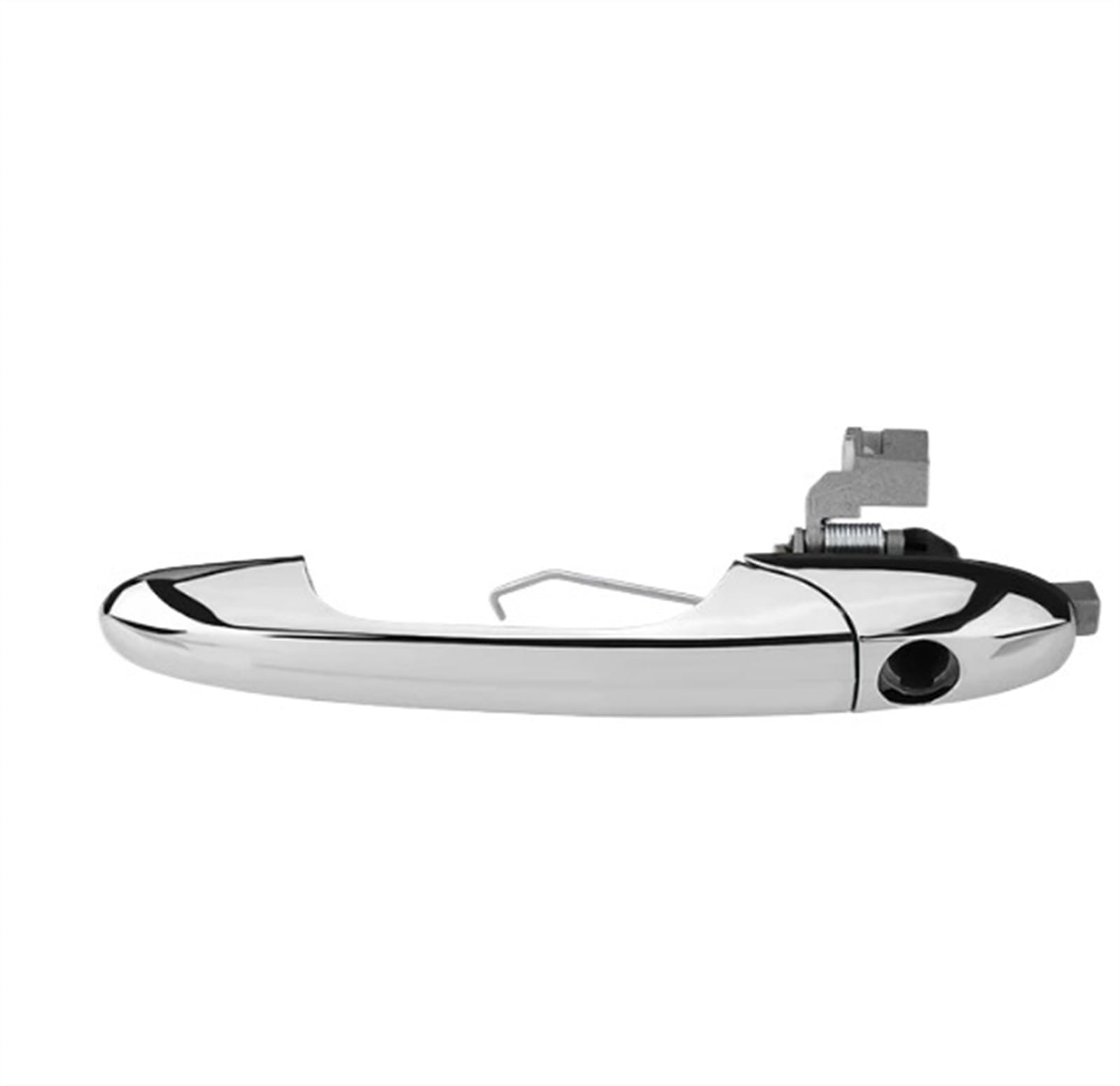 TGUQANM Auto-Außentürgriff Kompatibel Mit FIAT Für 500 2012-2018 Auto-Außentür-Chromgriff Links- Und Rechts-Türantriebs-Außengriff OEM: 68069942-AB 68069942-AC(Left Side) von TGUQANM