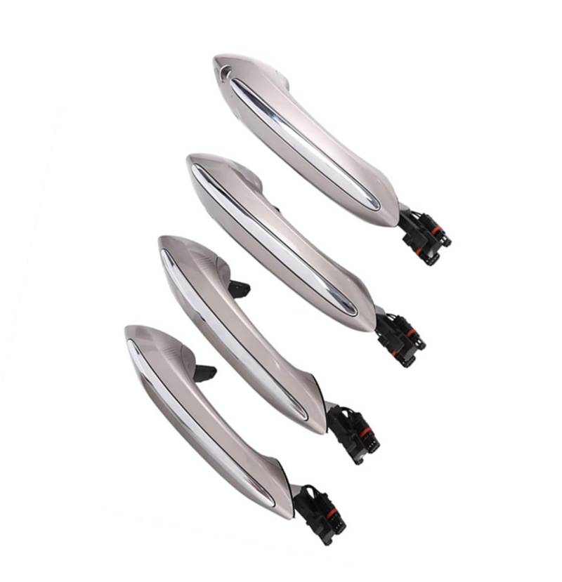 TGUQANM Auto-Außentürgriff Kompatibel Mit Für 5 F07 GT F10 F11 LCI 2012 2013 2014 2015 2016 Auto-Außentürgriff Ersatzzubehör 4 STK von TGUQANM