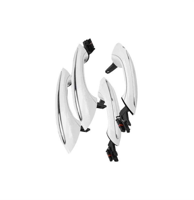 TGUQANM Auto-Außentürgriff Kompatibel Mit Für 5 F07 GT F10 F11 LCI 2012 2013 2014 2015 2016 Auto-Außentürgriff-Zubehör, 4 Stück von TGUQANM