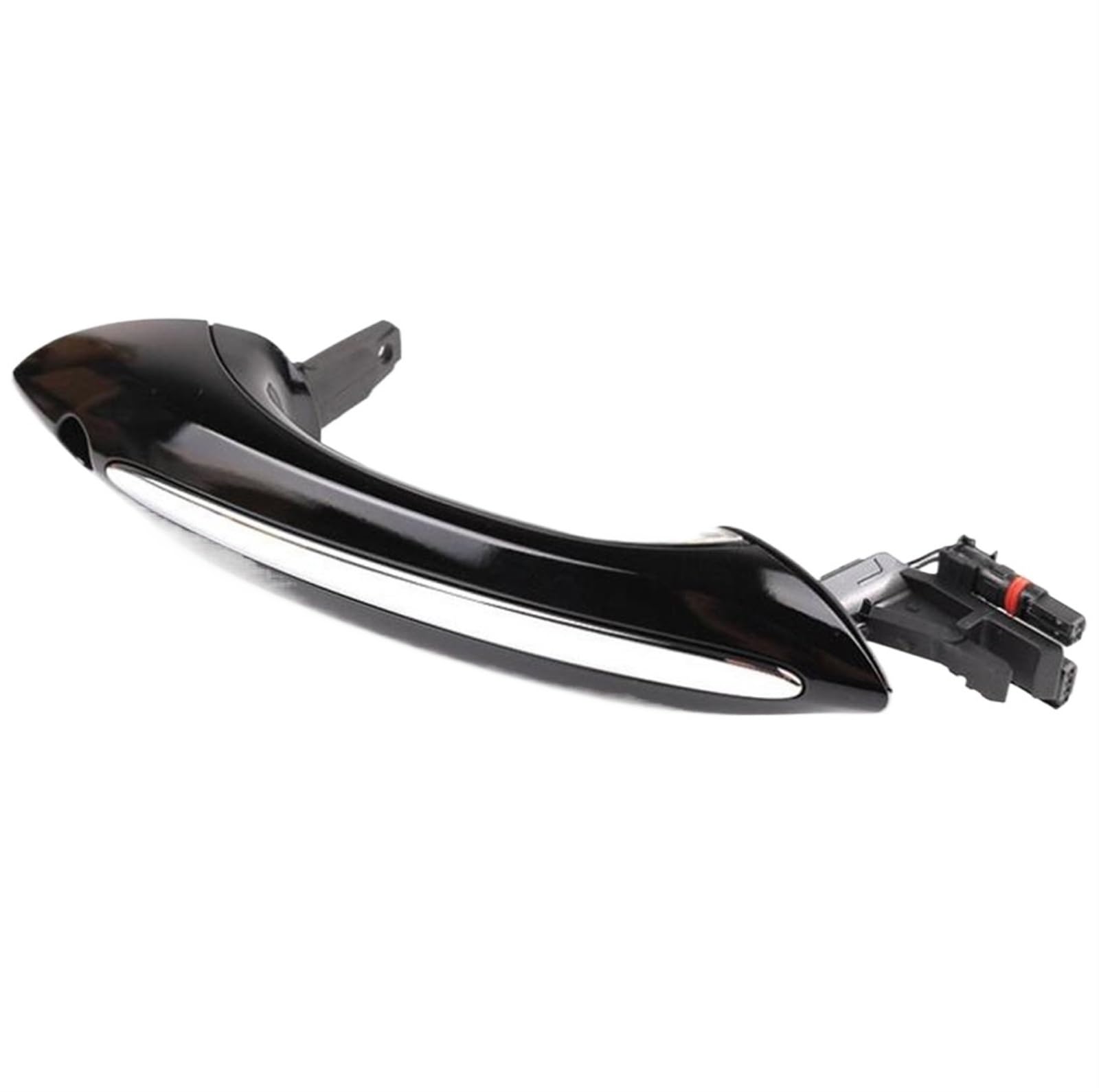 TGUQANM Auto-Außentürgriff Kompatibel Mit Für 5er 7er Für F01 F02 F06 F10 520d 520i 525d 528i 530d 530i Auto-Außentürgriff Für Komfortablen Zugang 51217231931(Black,Front Right) von TGUQANM