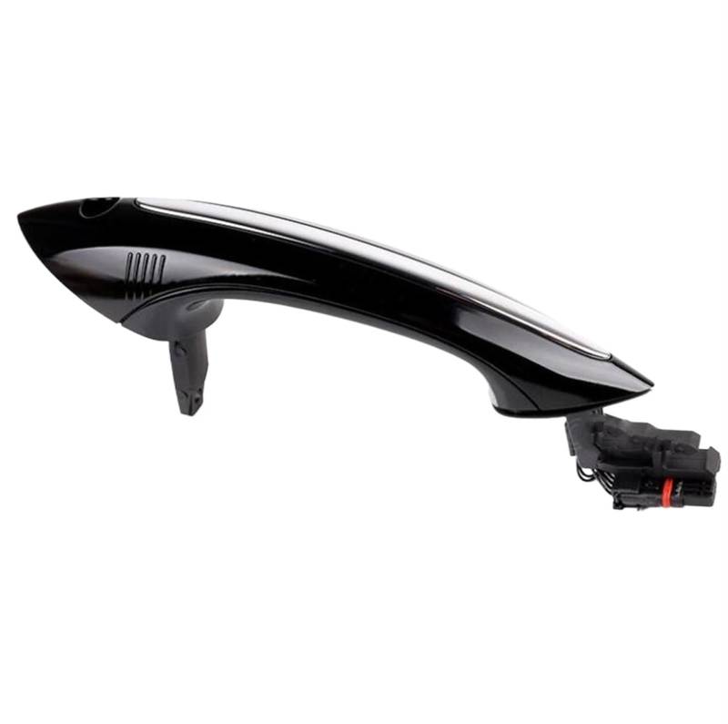 TGUQANM Auto-Außentürgriff Kompatibel Mit Für 5er 7er Für F01 F02 F06 F10 520d 520i 525d 528i 530d 530i Auto-Außentürgriff Für Komfortablen Zugang 51217231931(Black,Rear Left) von TGUQANM