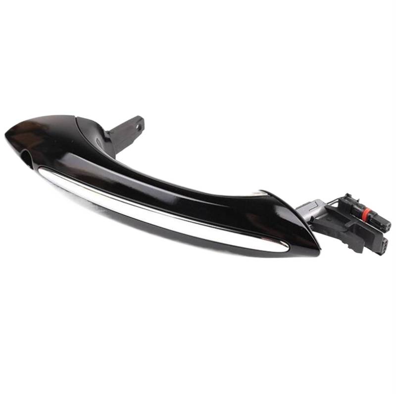 TGUQANM Auto-Außentürgriff Kompatibel Mit Für 5er 7er Für F01 F02 F06 F10 520d 520i 525d 528i 530d 530i Auto-Außentürgriff Für Komfortablen Zugang 51217231931(Black,Rear Right) von TGUQANM