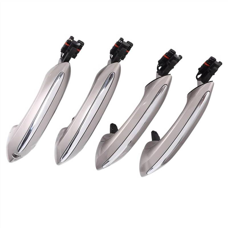 TGUQANM Auto-Außentürgriff Kompatibel Mit Für 7 Für F01 LCI F02 LCI 2011 2012 2013 2014 2015 Äußerer Außentürgriff OEM: 51217231931 51217231932 von TGUQANM
