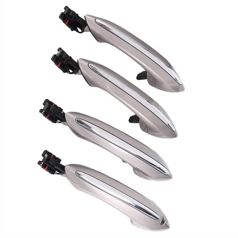 TGUQANM Auto-Außentürgriff Kompatibel Mit Für 7 Für F04 Für Hybrid F02 F03 2008 2009 2010 2011 2012 Äußerer Außentürgriff OEM: 51217231931 51217231932 von TGUQANM