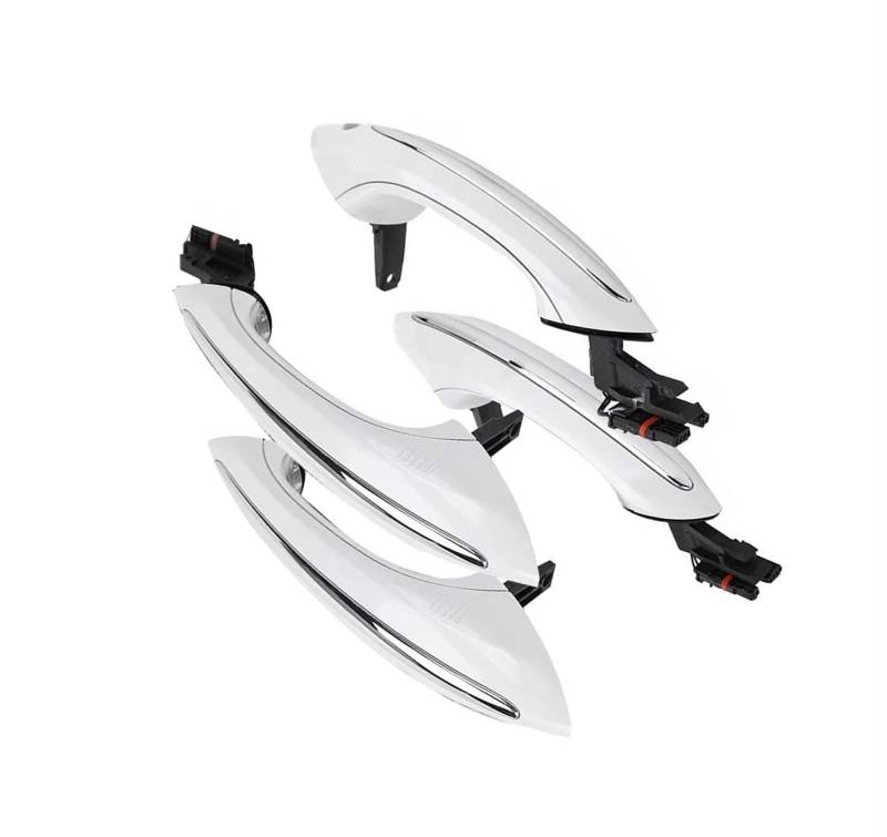 TGUQANM Auto-Außentürgriff Kompatibel Mit Für 7 Für F04 Für Hybrid F02 F03 2008 2009-2012 Auto-Außentürgriff Mit Komfortzugang OEM: 51217231931 51217231932 von TGUQANM
