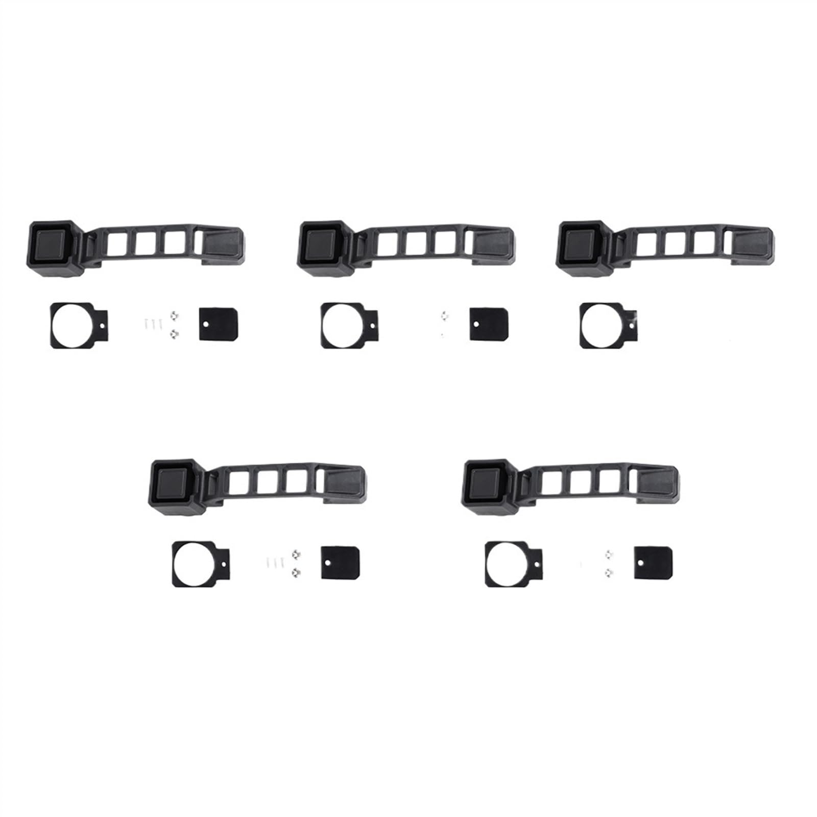 TGUQANM Auto-Außentürgriff Kompatibel Mit Jeep Für Wrangler JK 2007 2008 2009 2010 2011 2012 2013 2014 2015 2016 2017 Auto Außentür Griffe Ersatz Accessoreis(4 Doors) von TGUQANM