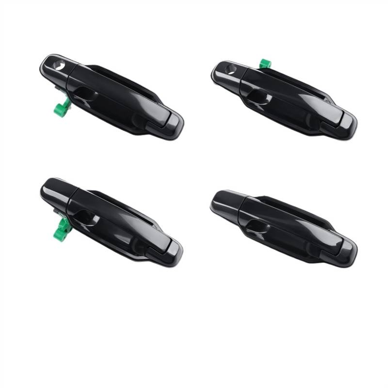 TGUQANM Auto-Außentürgriff Kompatibel Mit K&ia Für Sorento 2003 2004 2005 2006 2007 2008 2009 Außentürgriff Vorne Links Rechts Schwarz Außentürgriffe 826503E021(4pcs) von TGUQANM