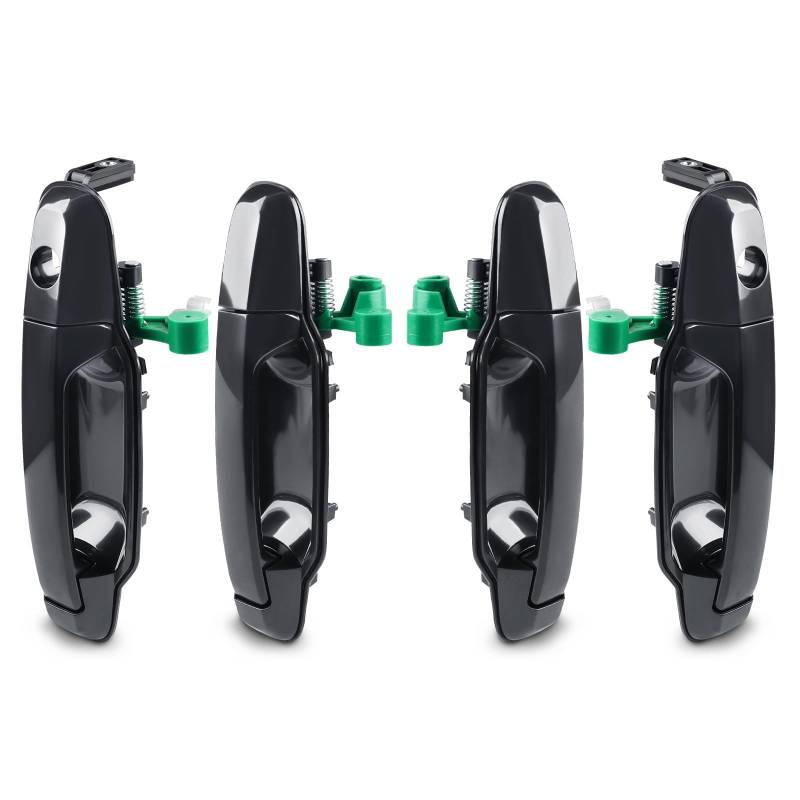 TGUQANM Auto-Außentürgriff Kompatibel Mit K&ia Für Sorento 2003 2004 2005 2006 2007 2008 2009 OEM: 82650-3E000 81158 81155 Außentürgriffe Ersetzt Vorne Hinten(4pcs) von TGUQANM