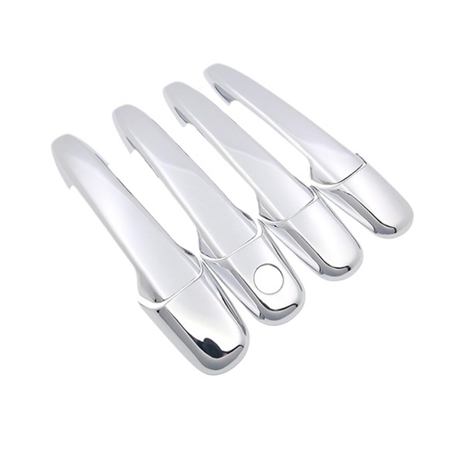 TGUQANM Auto-Außentürgriff Kompatibel Mit Lincoln Für MKZ 2006 2007 2008 2009 2010 2011 2012 Chrom Außentürgriffabdeckung Autozubehör Aufkleber Verkleidung Set Von 4Türern(Handle 4 Door) von TGUQANM