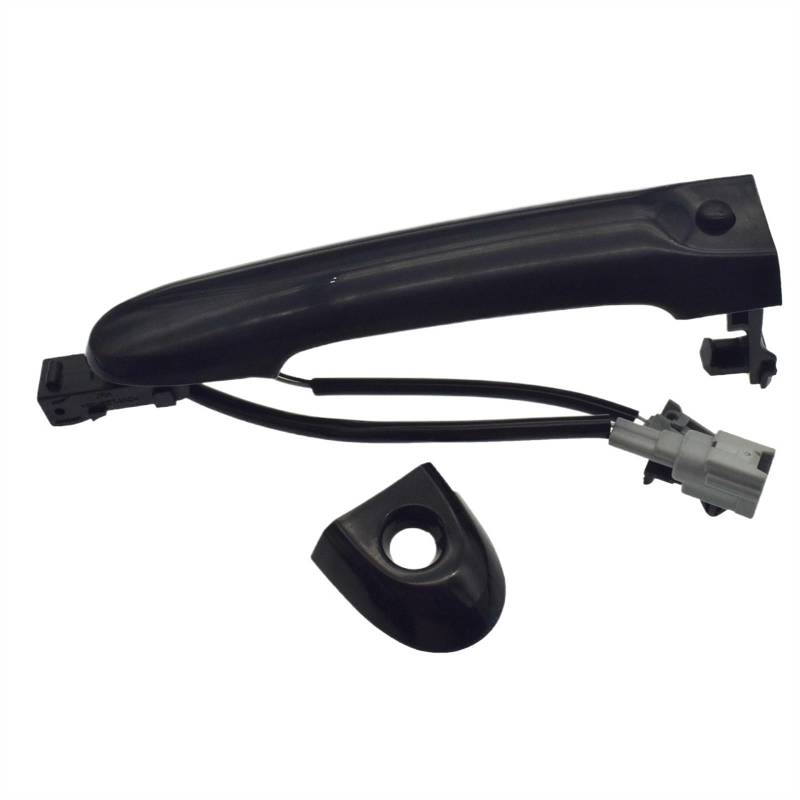 TGUQANM Auto-Außentürgriff Kompatibel Mit Nissan Für Juke 2010-2019 Vorne Links Rechts Türgriff Keyless Entry Mit Ohne Loch 80644-3WC2A 82646-3WC2A(Handle with Hole) von TGUQANM