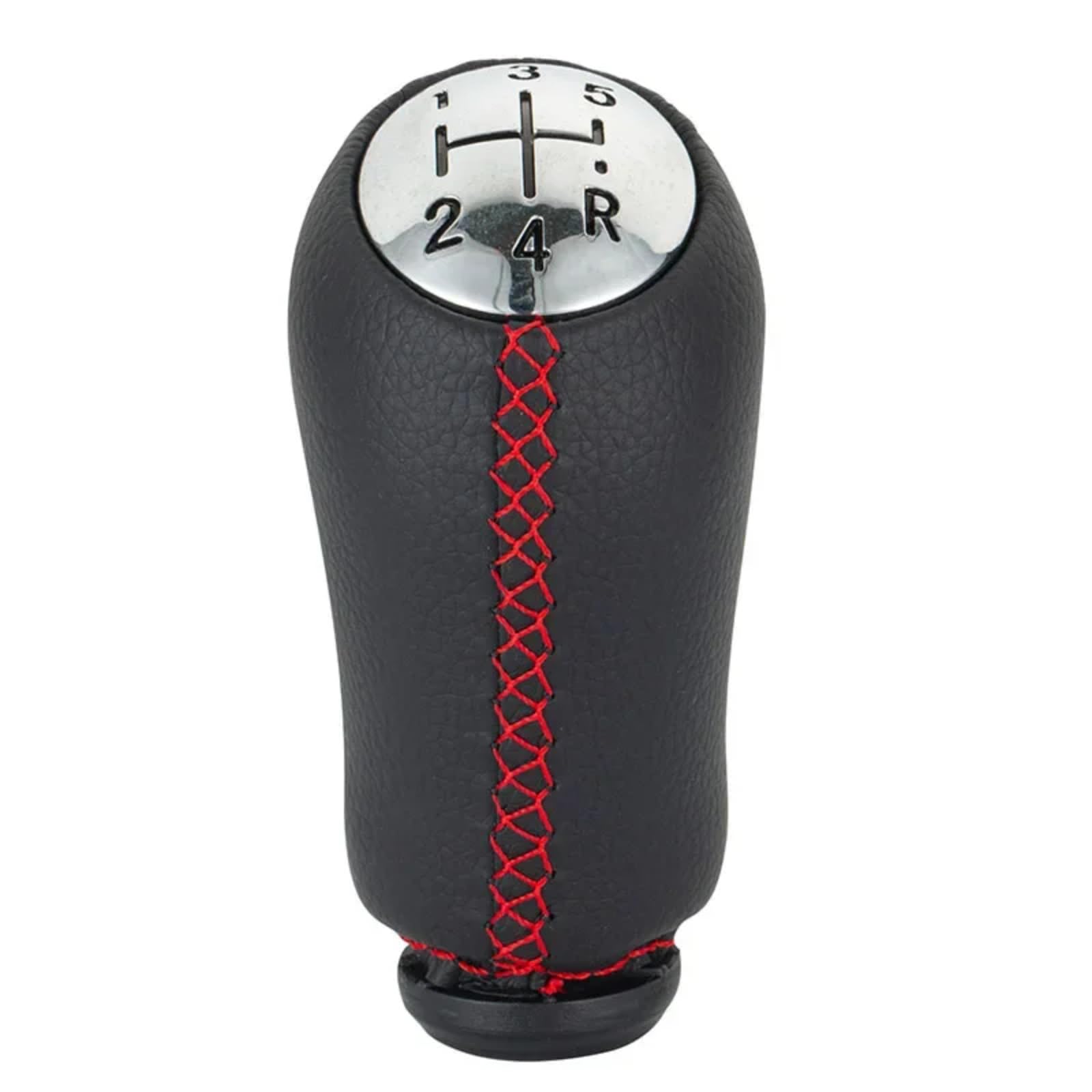 TGUQANM Auto-Schaltknäufe Kompatibel Mit Clio 2005 2006 2007 2008 2009 5-Gang-Schaltknauf, Schaltkopf, Auto-Schalthebelgriff, Auto-Schaltknauf(Red Line) von TGUQANM