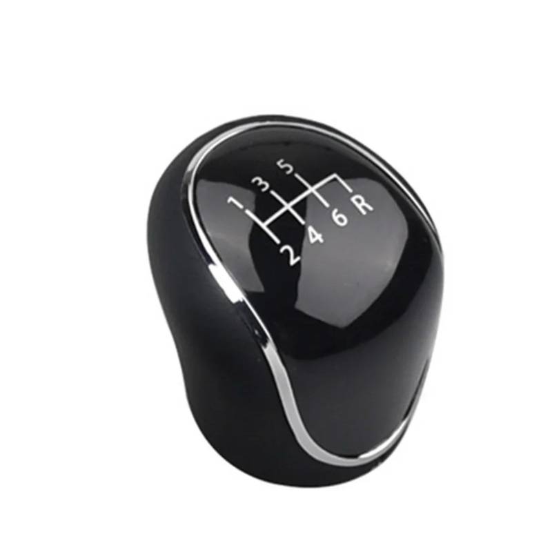 TGUQANM Auto-Schaltknäufe Kompatibel Mit Ford Für C-Max 2007 2008 2009 2010 2011 2012 2013 2014 2015 2016–2021 5/6-Gang-Schaltknauf, Schaltkopf, Griff(123456R) von TGUQANM