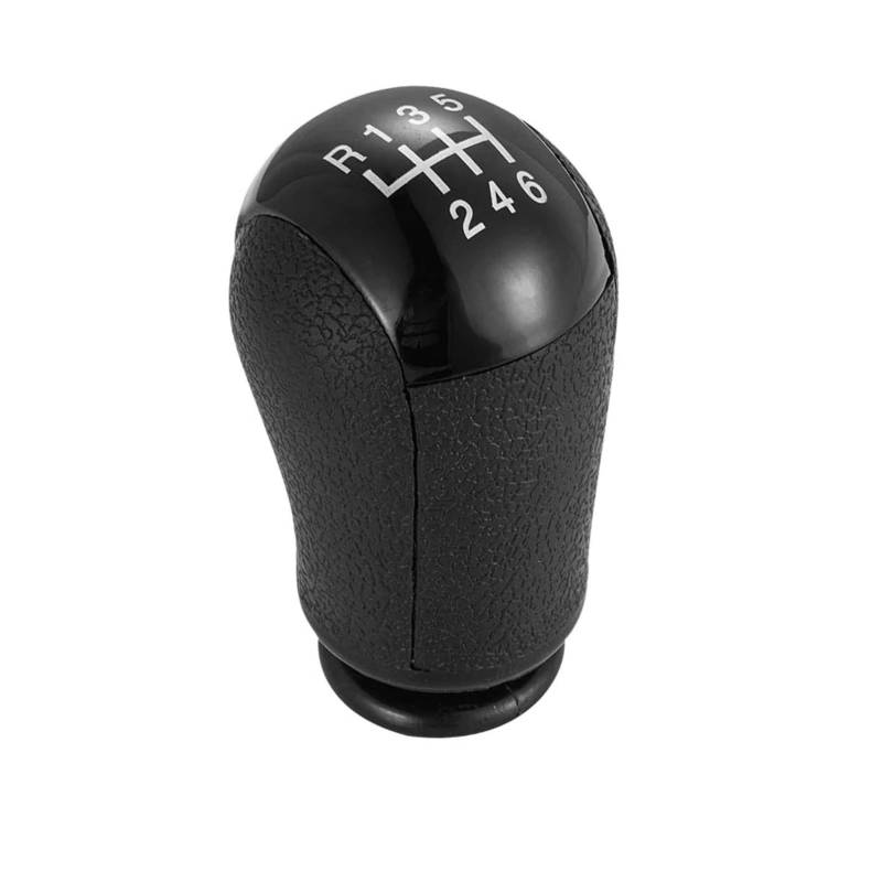 TGUQANM Auto-Schaltknäufe Kompatibel Mit Ford Für Mondeo 2 MK2 2004 2005 2006 2007 2008 2009 2010 2011 Schaltknaufabdeckung 5/6-Gang-Schalthebelkopf Knopfkopf(Black 6 Speed) von TGUQANM