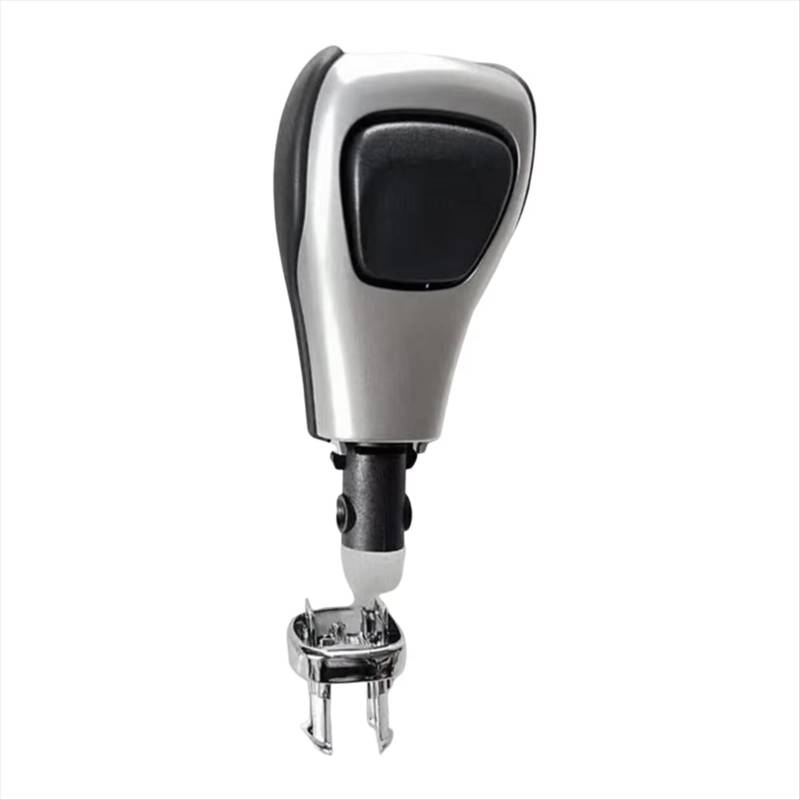 TGUQANM Auto-Schaltknäufe Kompatibel Mit Jeep Für Cherokee 2014 2015 2016 2017 2018 Auto-Styling-Schaltknauf Mit Chromplattenclip Schaltknauf Hebel Getriebe Handball von TGUQANM