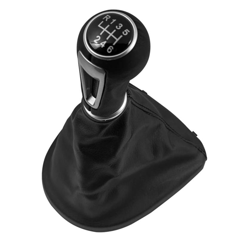 TGUQANM Auto-Schaltknäufe Kompatibel Mit Seat Für Leon 2 2005 2006 2007 2008 2009 2010 2011 2012 Schaltknauf Stick Head Auto-Getriebehebel Auto-Schaltknauf Schalthebel(6 Speed Gear case) von TGUQANM