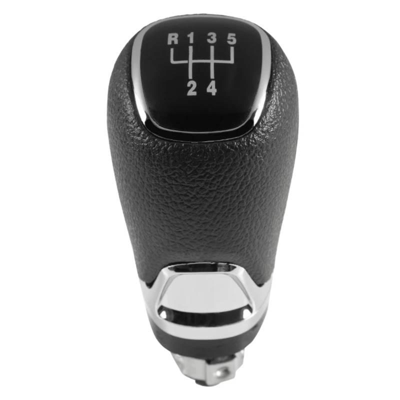TGUQANM Auto-Schaltknäufe Kompatibel Mit Skoda Für Fabia MK2 Für Combi 2007 2008 2009 2010 2011 2012 2013 2014 5/6 Für Geschwindigkeit Getriebe Shift Knob Griff Shifter Shift Hebel(5 Speed) von TGUQANM
