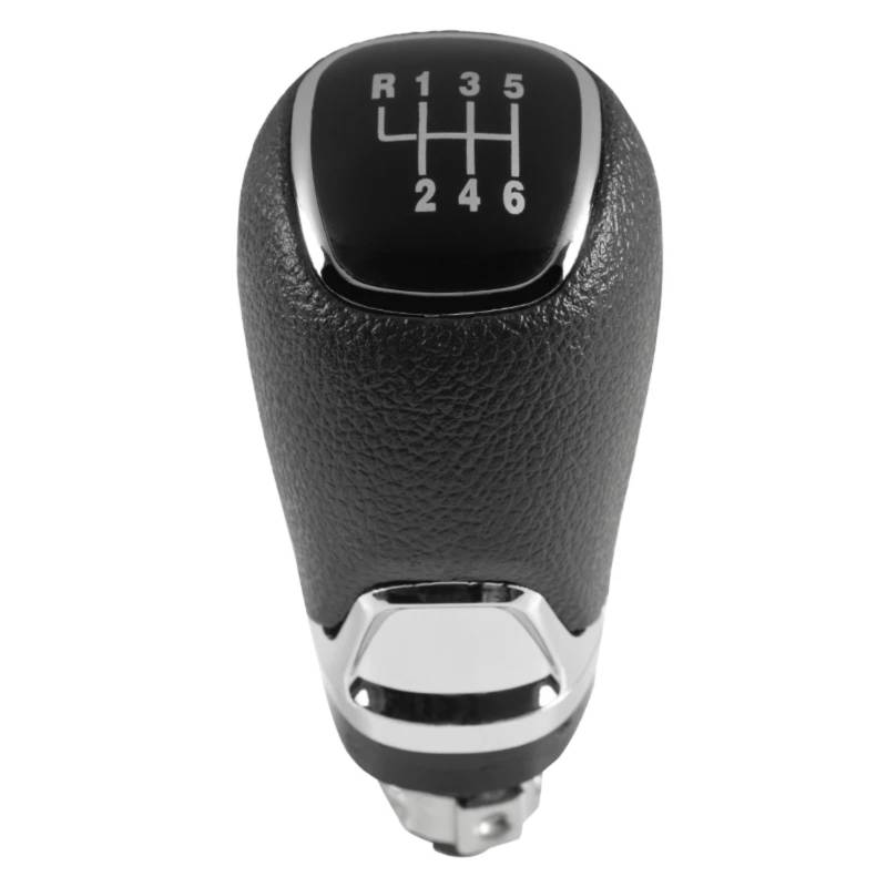 TGUQANM Auto-Schaltknäufe Kompatibel Mit Skoda Für Fabia MK2 Für Combi 2007 2008 2009 2010 2011 2012 2013 2014 5/6 Für Geschwindigkeit Getriebe Shift Knob Griff Shifter Shift Hebel(6 Speed) von TGUQANM