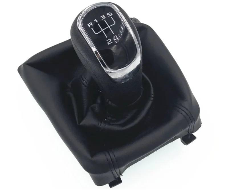 TGUQANM Auto-Schaltknäufe Kompatibel Mit Skoda Für Superb 2008 2009 2010 2011 2012 5 6-Gang-Schaltgetriebe-Schaltknauf Auto-Schalthebel OEM: 14.7.8(5 Speed) von TGUQANM