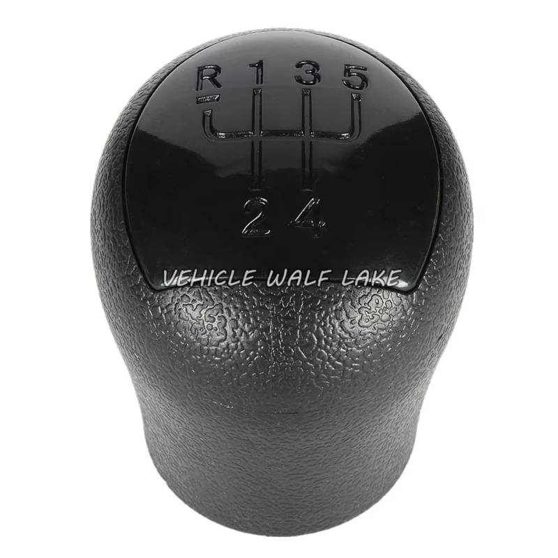 TGUQANM Auto-Schaltknäufe Kompatibel Mit Twingo 1998 1999 2000 2001 2002 2003 2004 2005 2006 2007 Auto-Styling 5 Für Geschwindigkeit Auto Schalthebel Schaltknauf Hebel Teile Adapter(Black) von TGUQANM